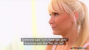 Amazing pornstars Micha, Anna Rose in Crazy Lesbian, Cunnilingus sex clip